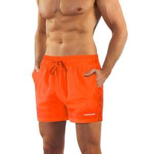 Sesto Senso Herren Badeshorts SZ24 – Schnell trocknend, 100% Polyester, Elastischer Bund, Taschen, Komfortable Netzinnenhose, Ideal für Strand und Pool, Farbe: Orange, Modell: SZ2402, Frühling/Sommer Kollektion