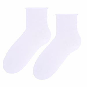 Socken ohne Druck Serie 125 Weiß