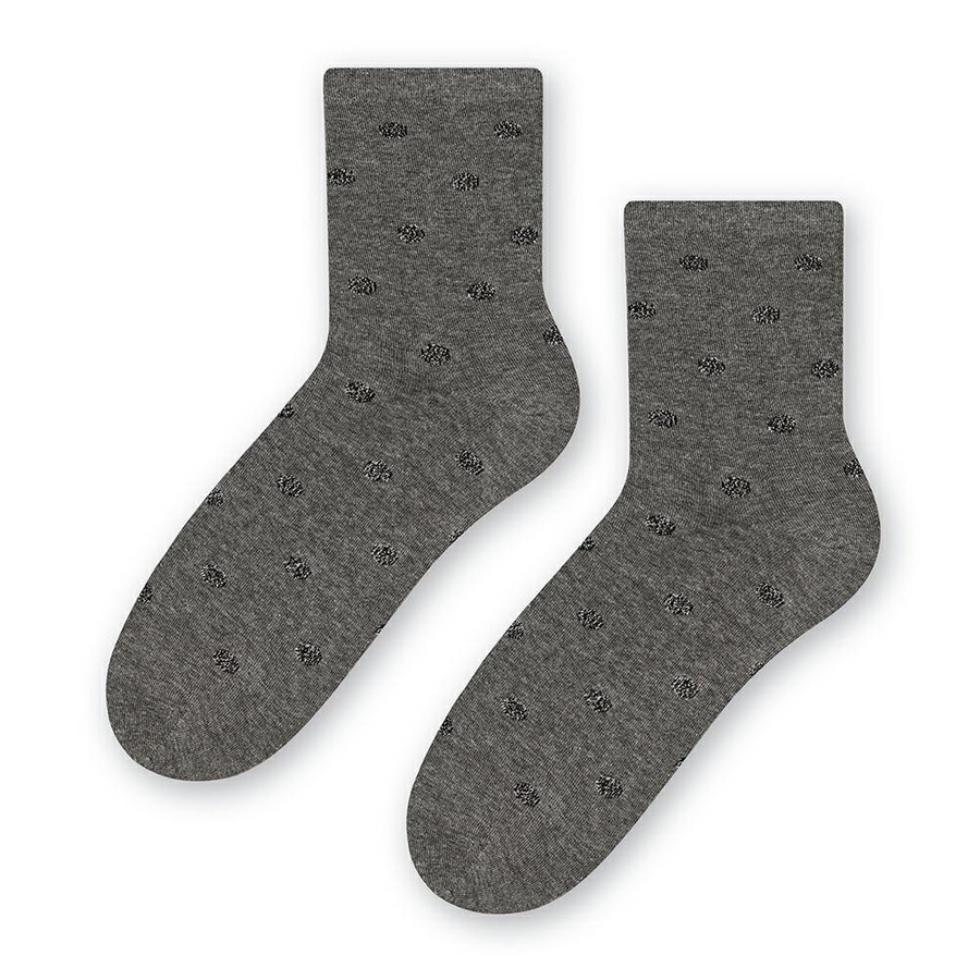 Socken Damen Serie Grau