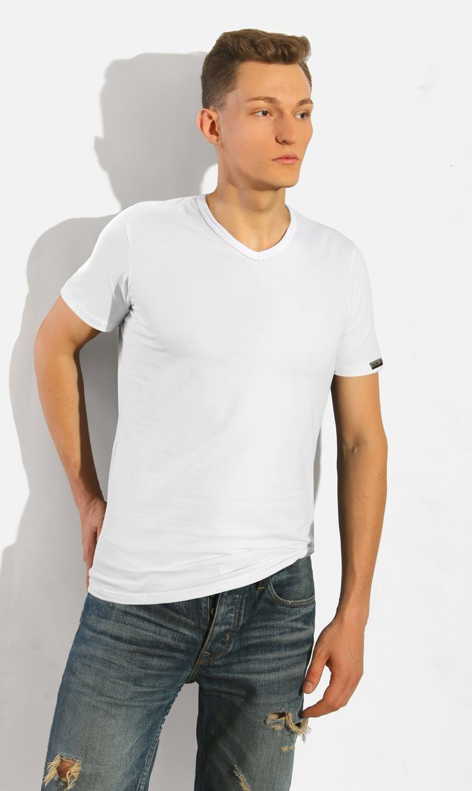 Kurzarmshirt Cobra Weiß