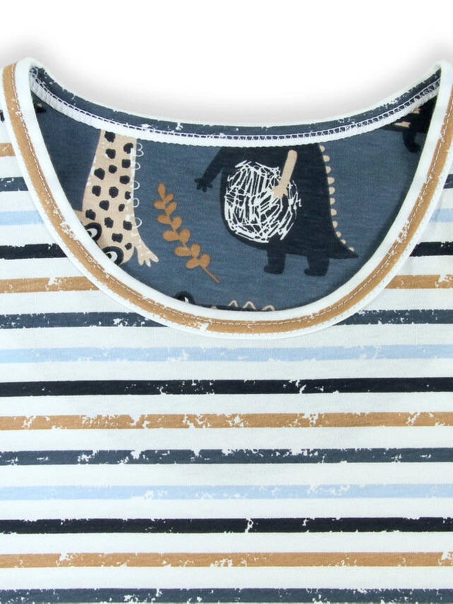 Pijamă bărbătească Seria Kr. kr. Albastră