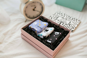 SKARPETKI ZAKOSTKI DAMSKIE BAWEŁNIANE ART. 1931 DOLARY