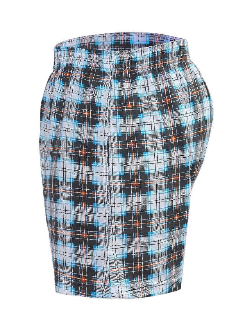 Sesto Senso Herren Boxershorts Panther – Klassische, Bequeme Unterwäsche aus 100% Baumwolle, Mit Knopfverschluss, Vielseitige Muster, Alltagstauglich, Mehrfarbig, Größe M, Weicher Bund, Hergestellt in Polen