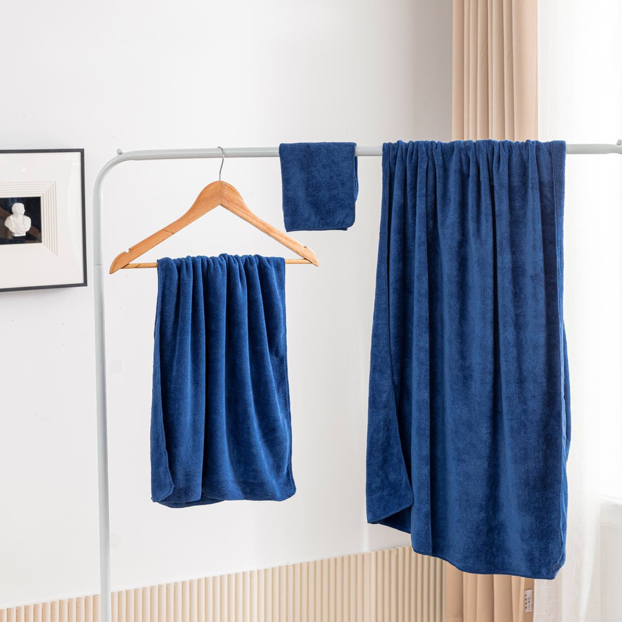 Towel ACTIVE Navy Blue