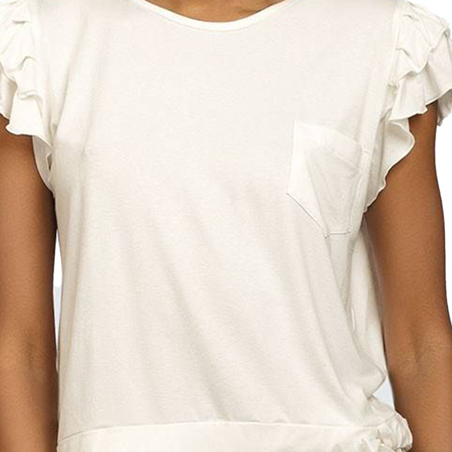 Komplet piżama damska Lulu ecru Dkaren