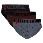 3-PACK Slipy męskie sport 3MP-152 Atlantic