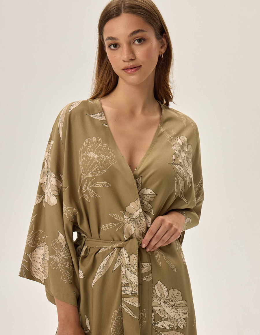 Fleur bathrobe