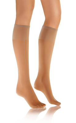 Kniestrümpfe Iris Beige