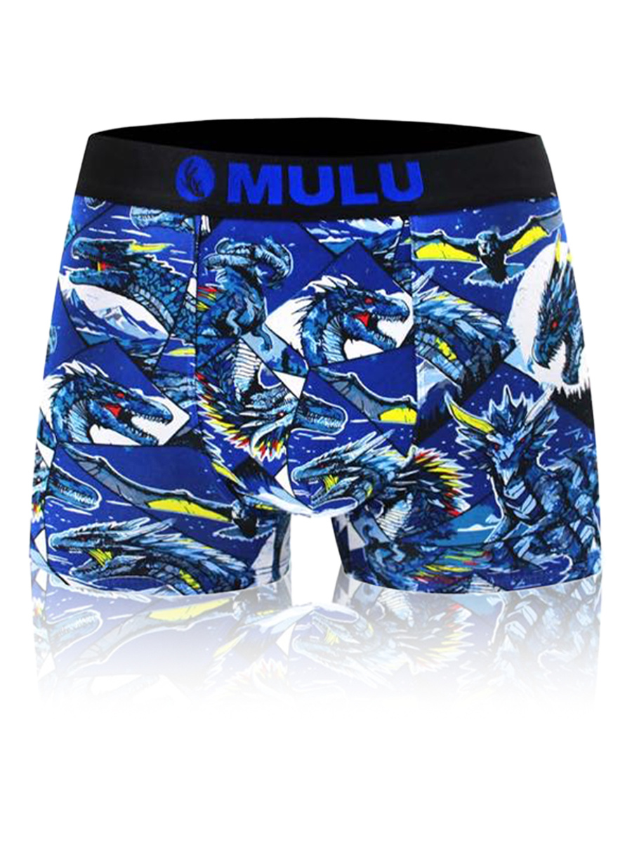 Sestimi Underwear Herren Boxershorts – Bequeme Baumwollunterwäsche mit Print, 4er Pack, Elastisch, Mehrfarbig, Modell MPR80526, Ideal für Alltag, Regular Fit