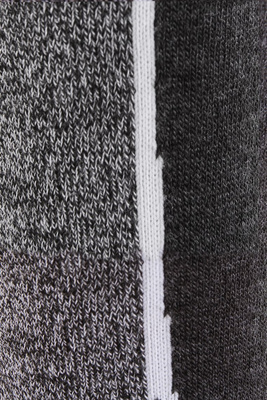 Wollsocken Trekking Winter Grau Mehrfarbig