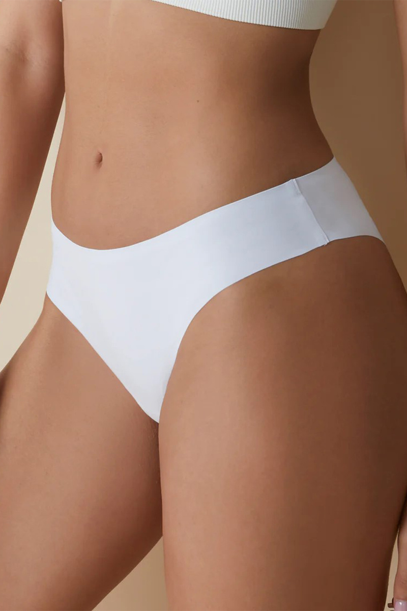BIKINI 501 seamless blanco-white panties