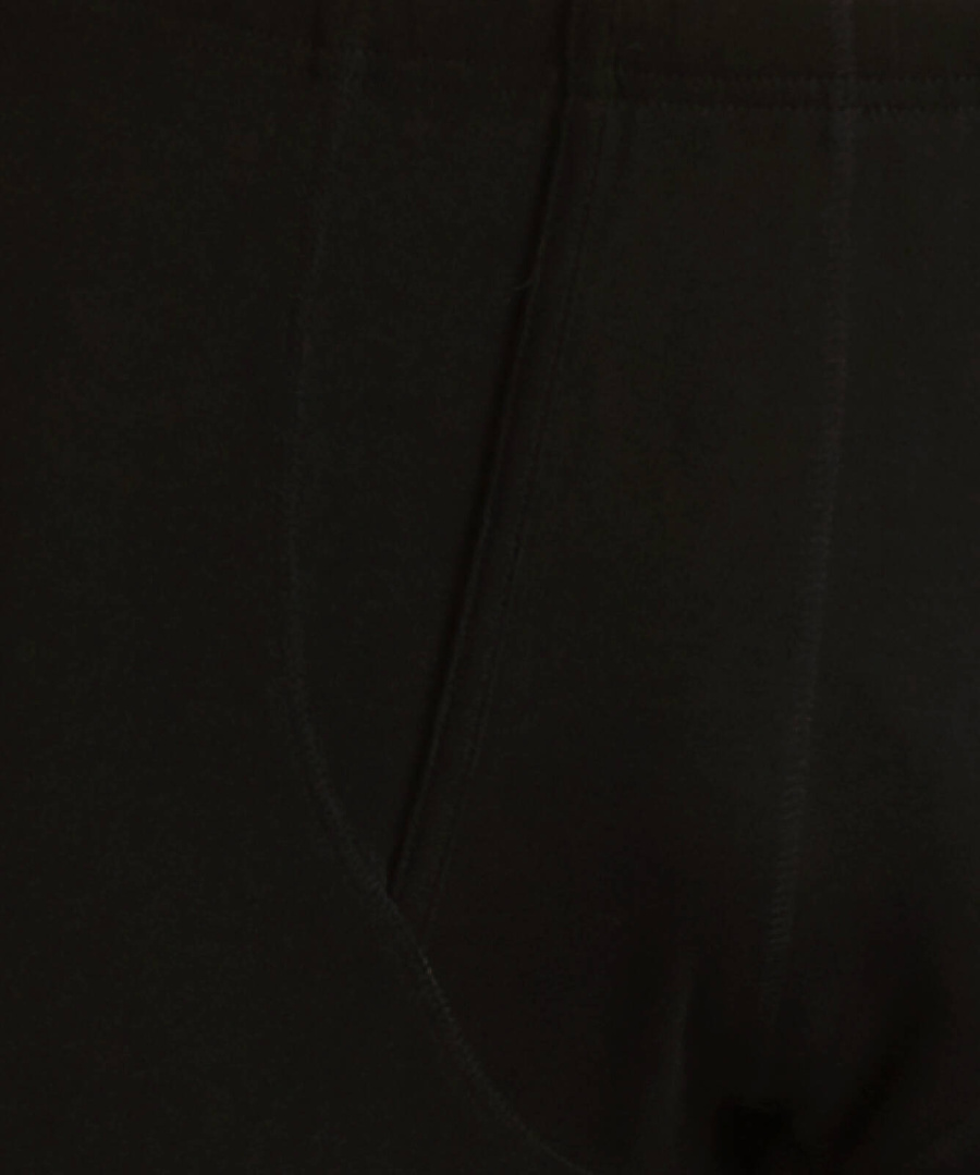 Lange Herrenunterhose Bml-011 Grau Schwarz