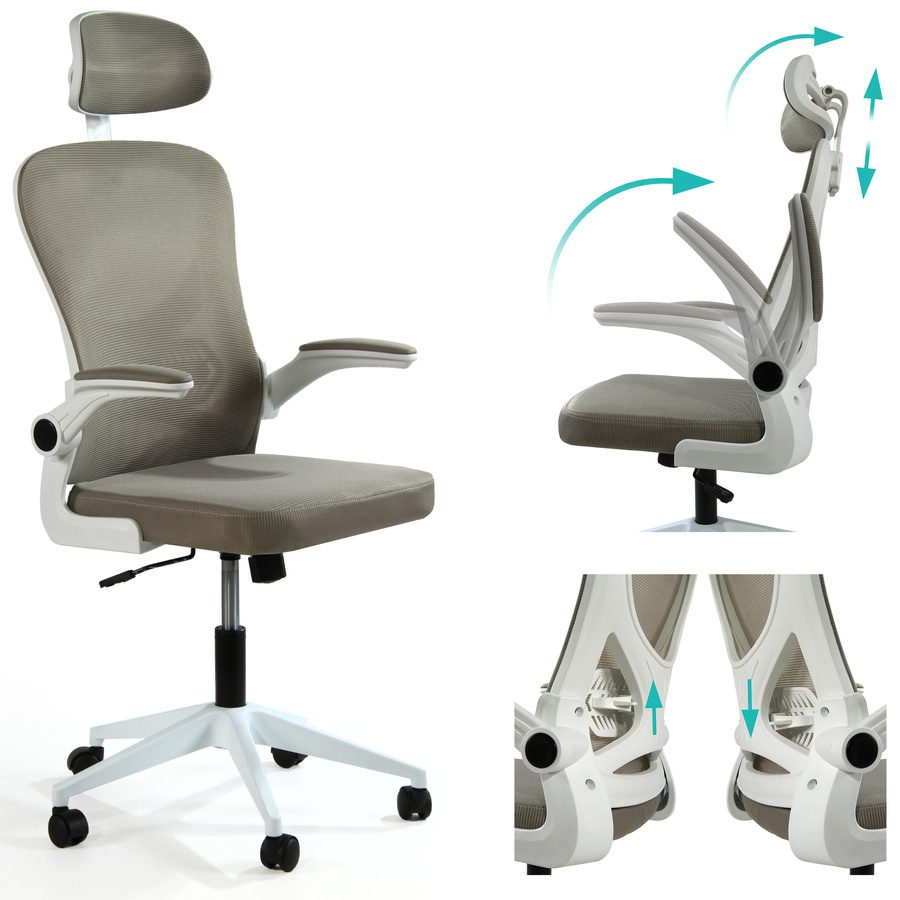 Bürosessel V1 hellgrau