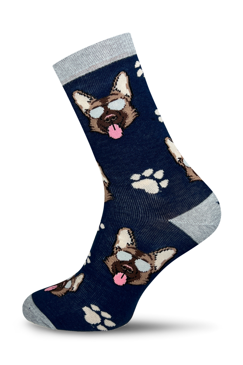 Socken Serie Avangard 0125 Blau