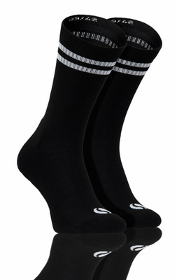 Lange Socken SKB04 Schwarz