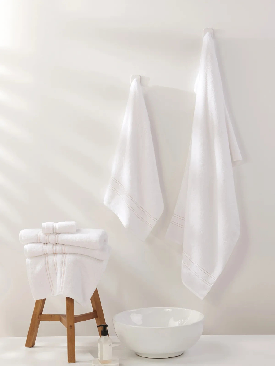 Towel Harmony White/Gold