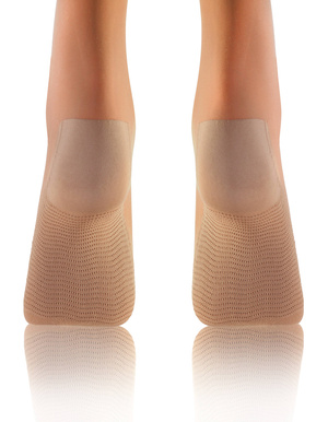 Sesto Senso Damen Podkolanówki – Massierende Sohle, 20 Den, Poliamid-Elastan Mix, Nicht-Drückend, Unterstützt Durchblutung, Elegant Halbtransparent, 3er Pack, Schwarz