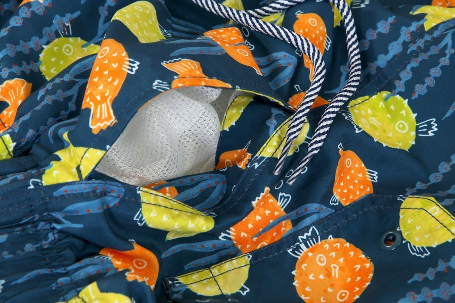 Badehose Serie Fischmuster