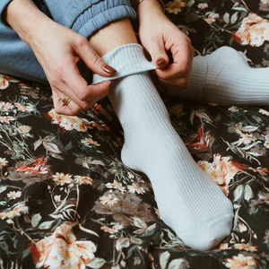 Baumwollsocken, druckfrei Art. 062