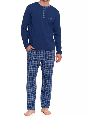 Pyjama aus Baumwolle mit langen Ärmeln für Männer