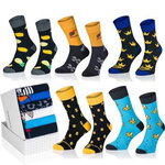 zestaw prezentowy SKARPETY 5PAR w ozdobnym pudełku