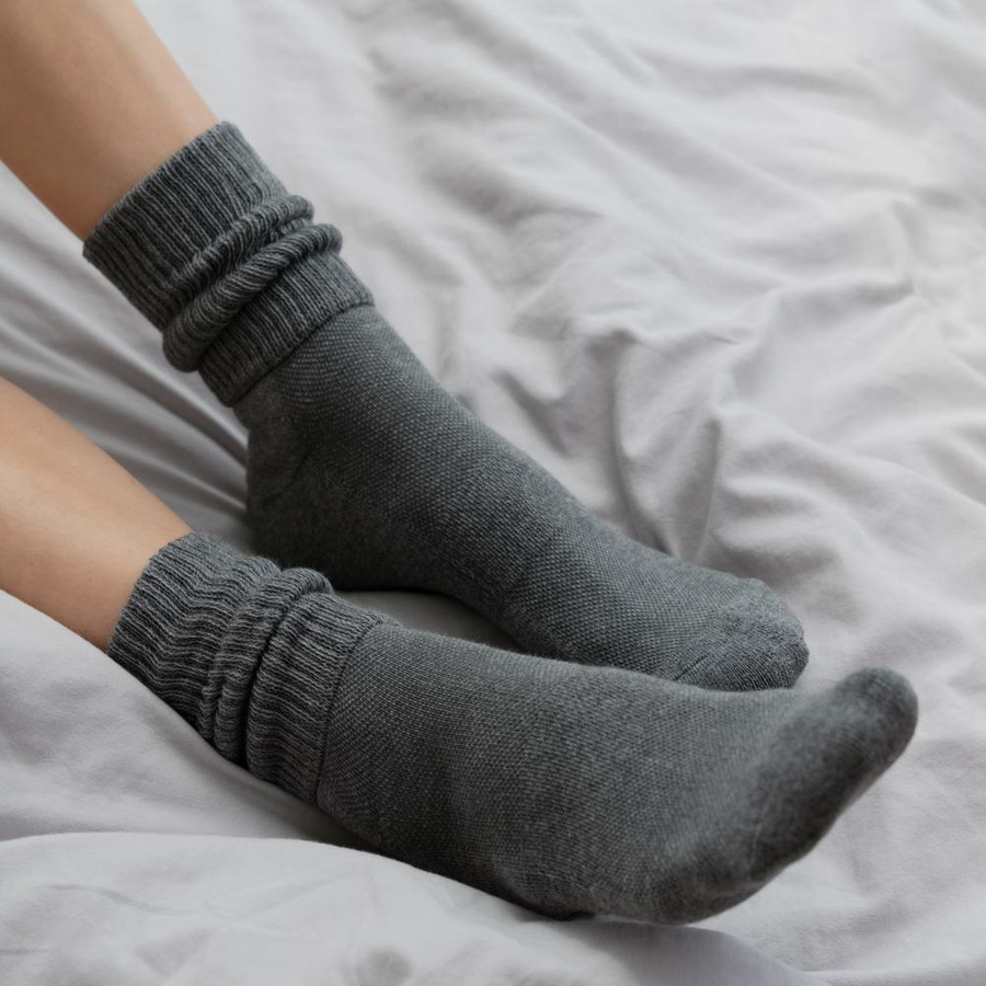 Damen-Sport-Halbfrotteesocken mit hoher Rippung Steven