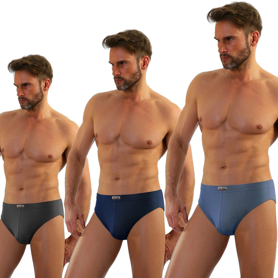 Slip Herren SM01 Grau Blau