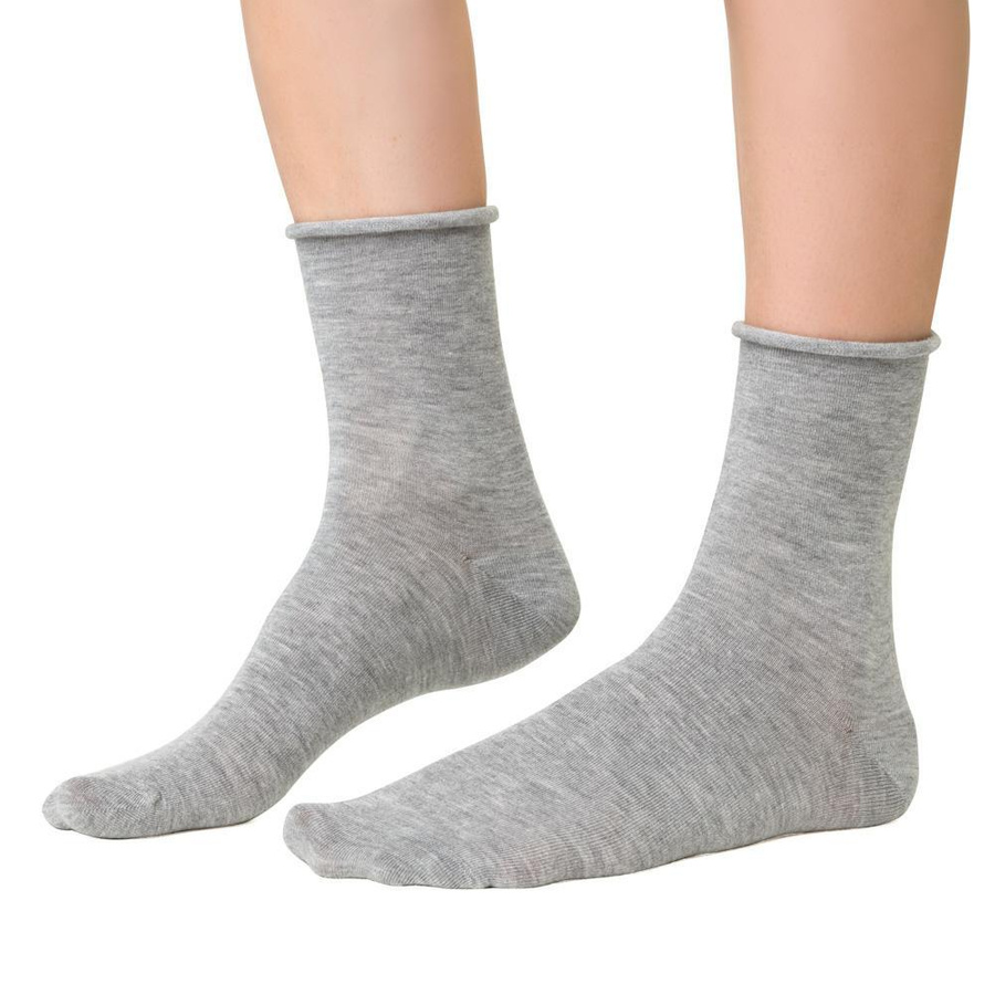Kaschmirsocken Serie Grau