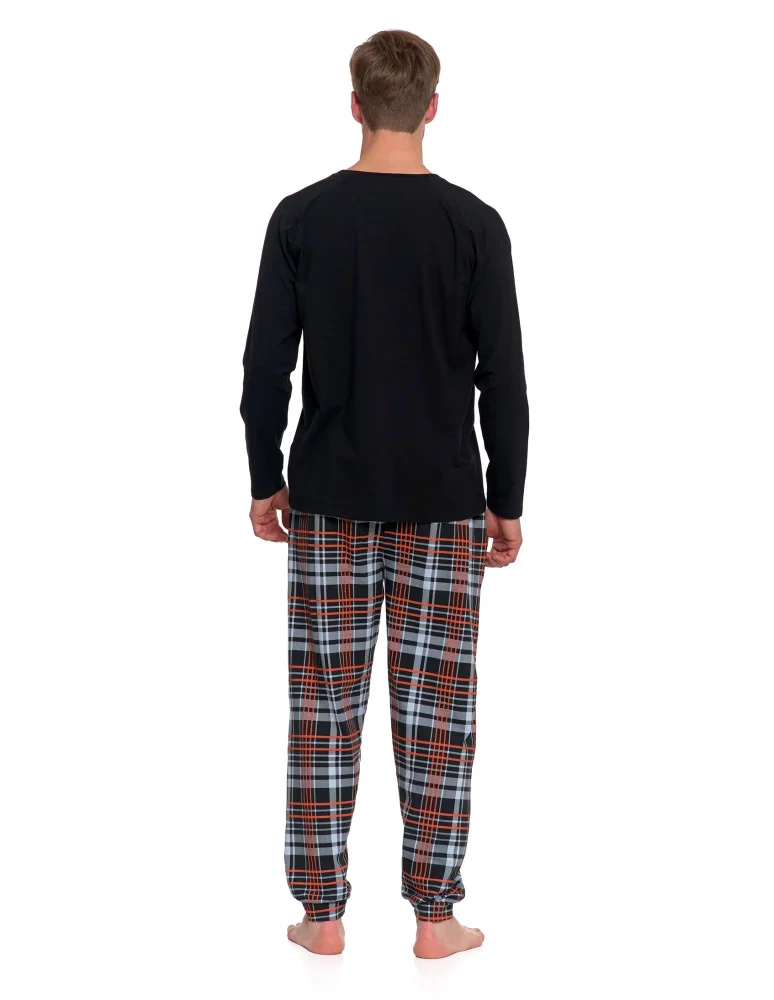 Men's long-sleeved pajamas