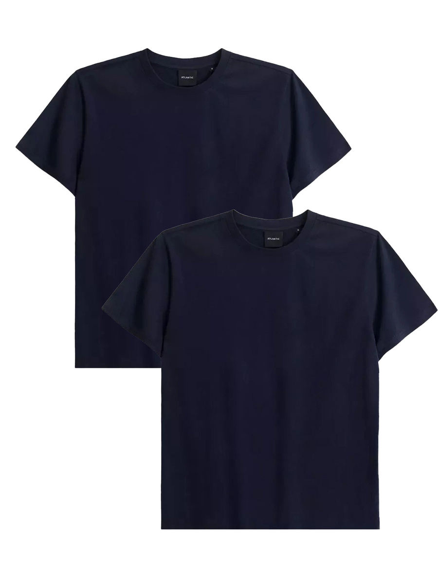 Herren T-Shirts Nmt-033 Blau & Dunkelblau