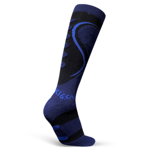 Ciepłe WEŁNIANE skarpety narciarskie, oddychające, antybakteryjne SN Sesto Senso