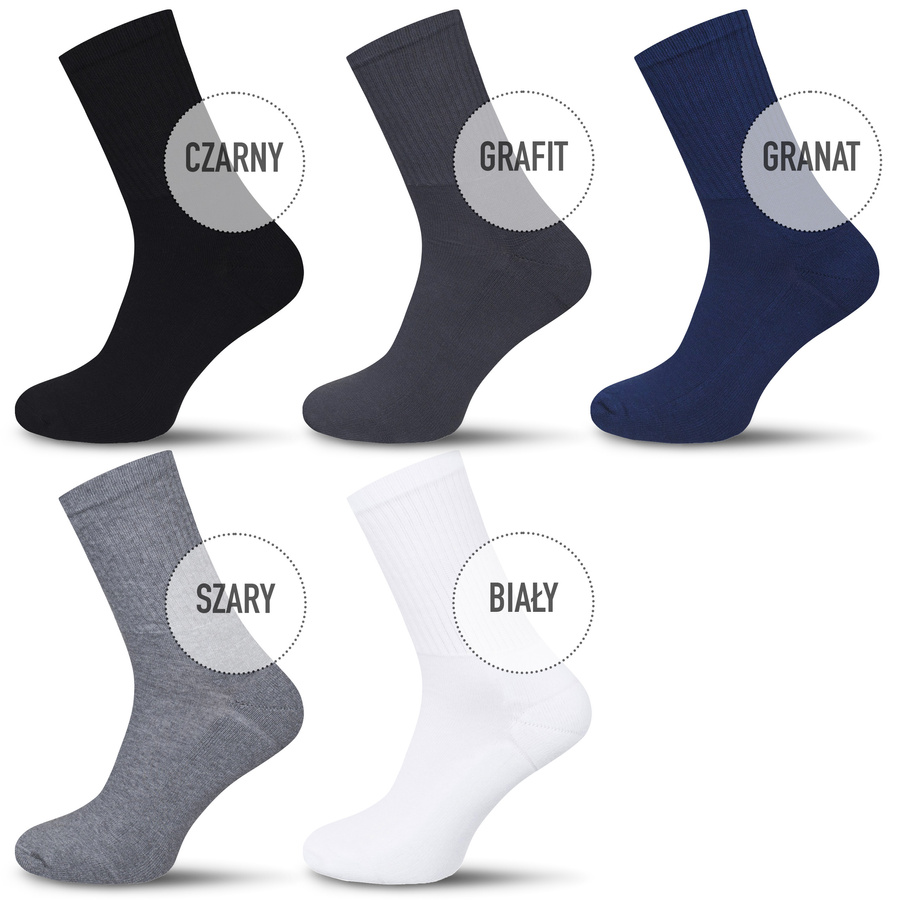 6X warm SPORTS SOCKS 1/2 halb FROTTE Multisport Milena