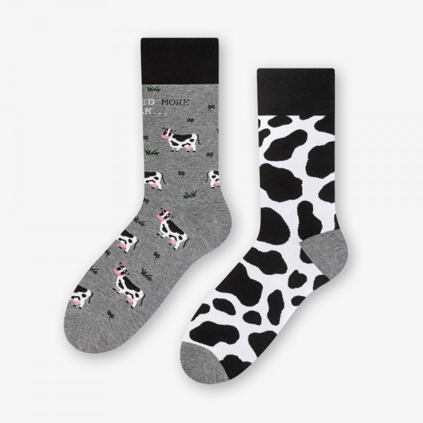 Farbige Kuhsocken für Damen/Herren Mehr Mode