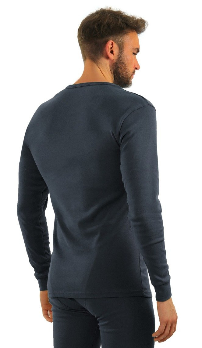 Langarmshirt Art. 111 Graphit