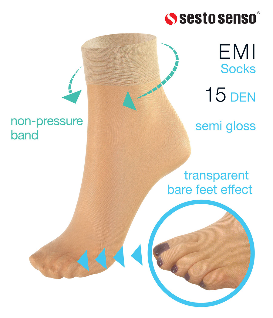 Emi Strumpfhosen Socken (2 Paar)