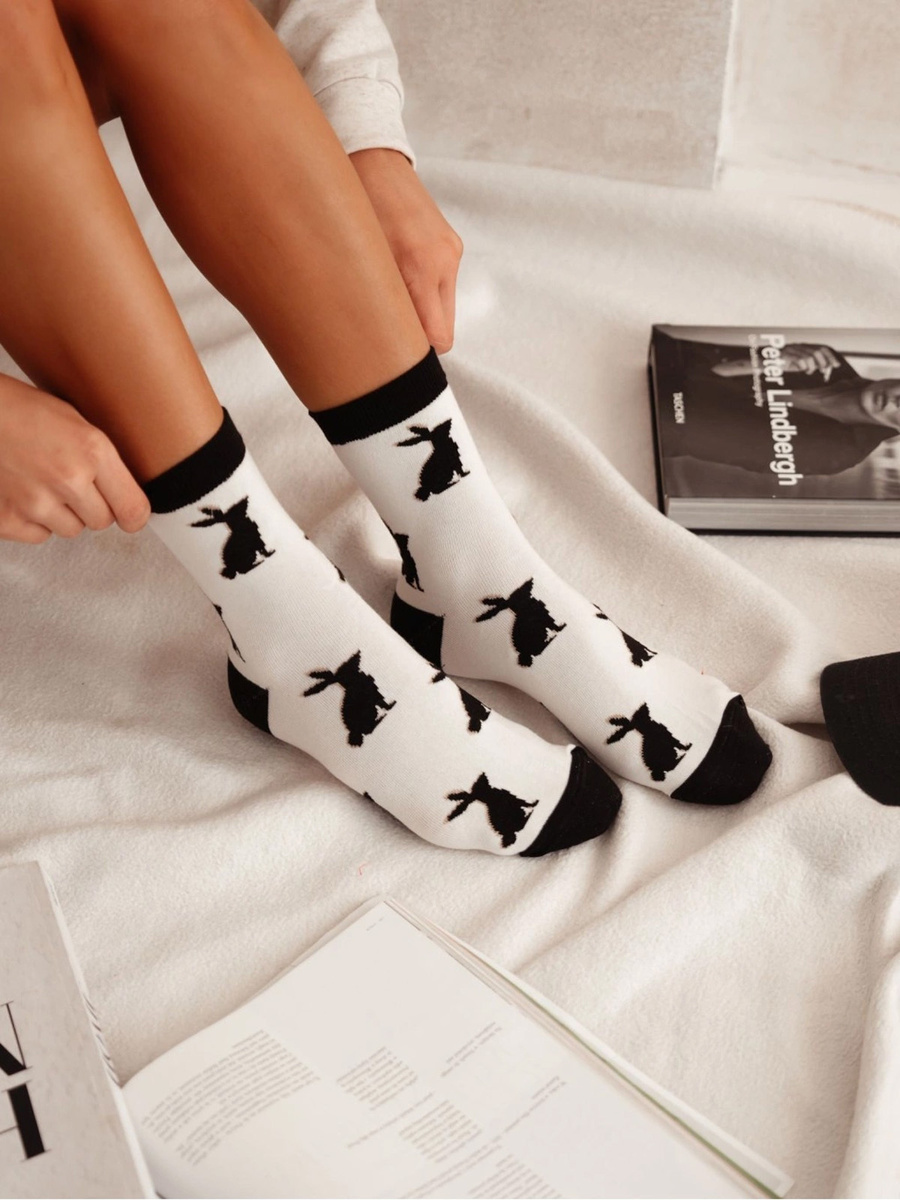 Damensocken Wzorzyste 200 Grün