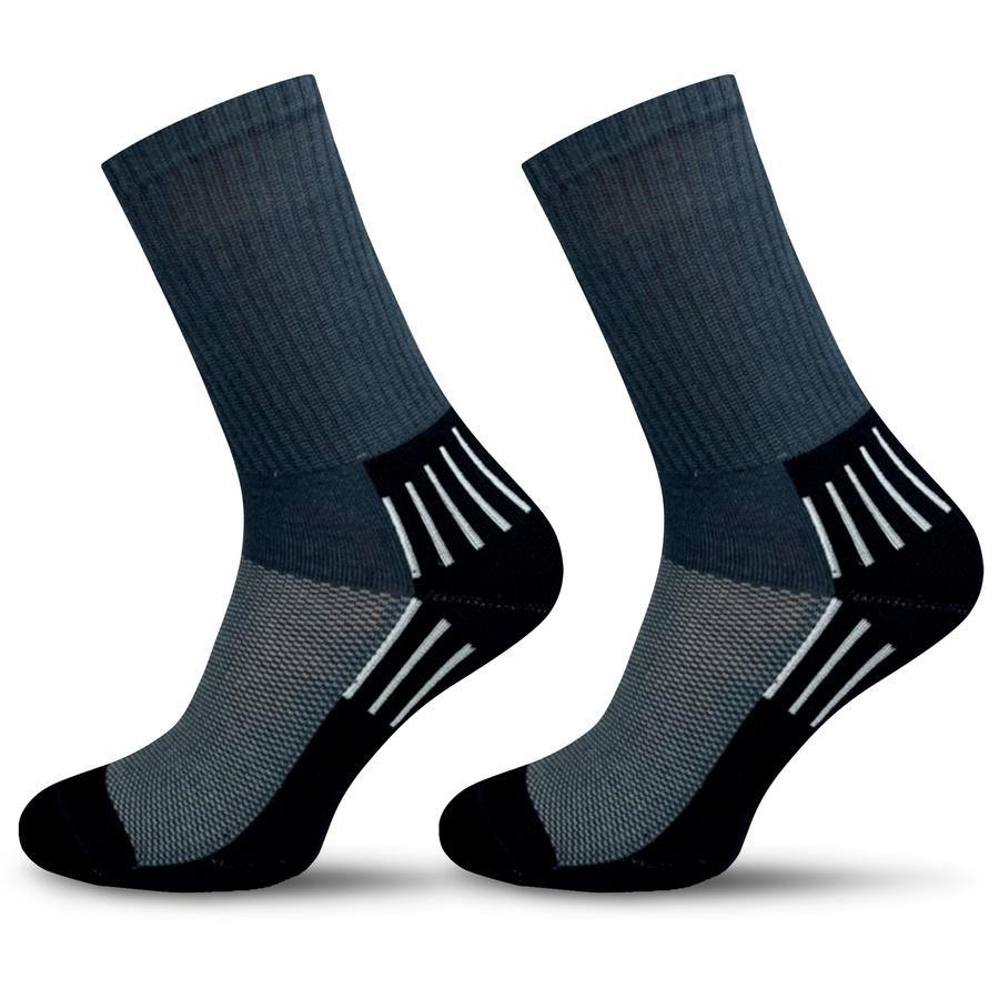 Sportliche Socken Serie Multisport Schwarze