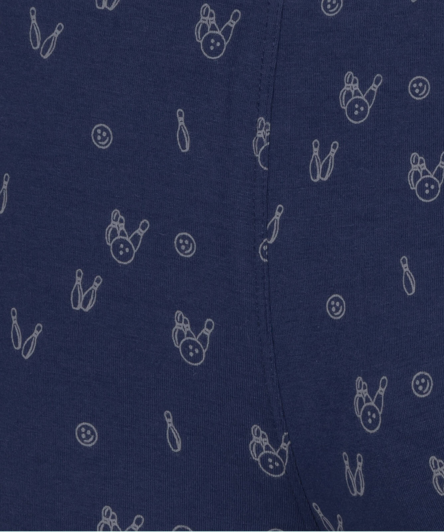 Boxeri bărbați Seria 3MH-025 negru și albastru