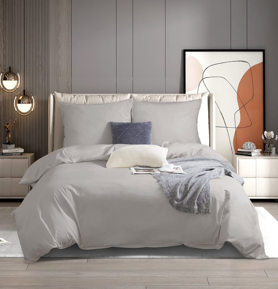 Bettwäsche Satine Taupe