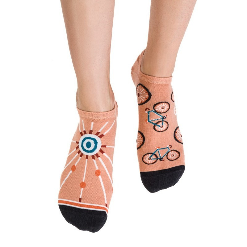 kolorowe stopki Damskie/Męskie Rower More Fashion