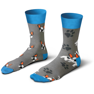 Socken Funny Bulldog Bunt
