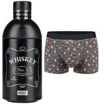 Herren-Boxershorts Whiskey in einer Flasche ideale Geschenkidee