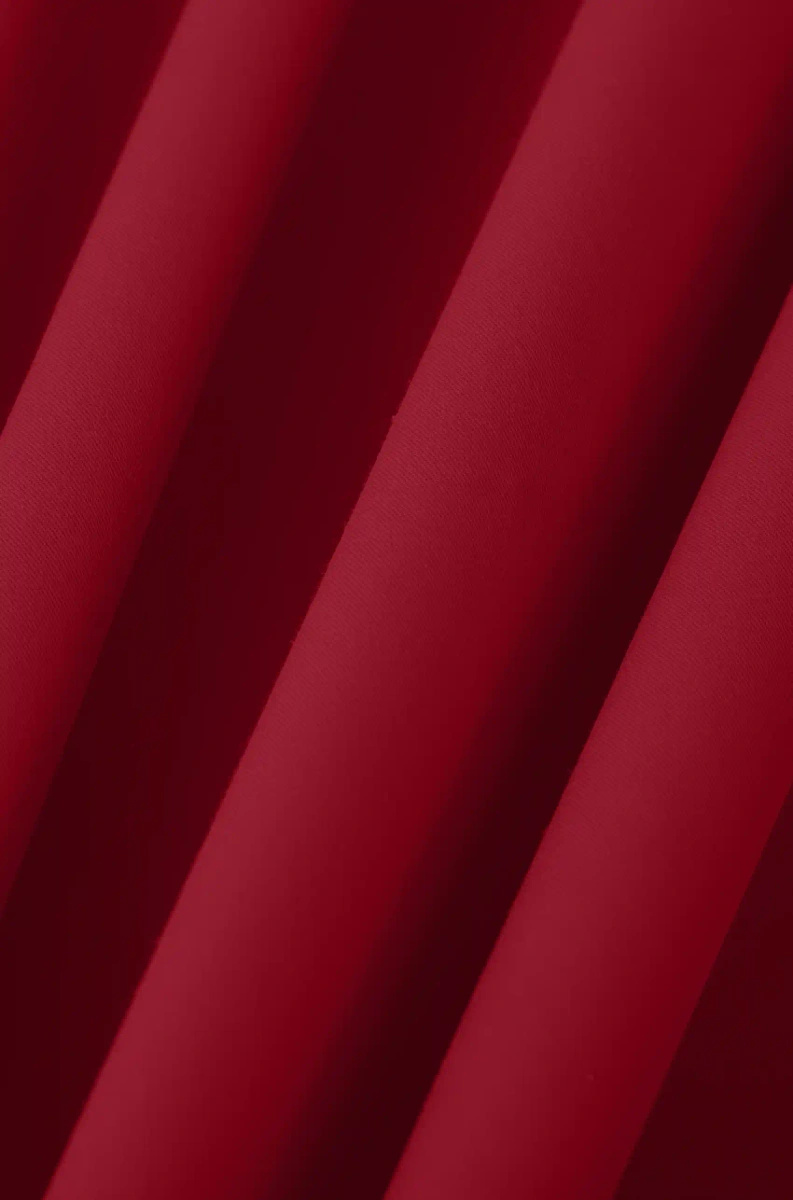 Fitted Sheet Satin Burgundy