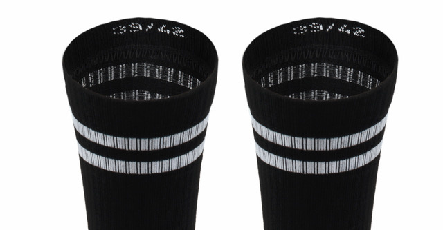 Socken Sport Serie Schwarz, Weiß