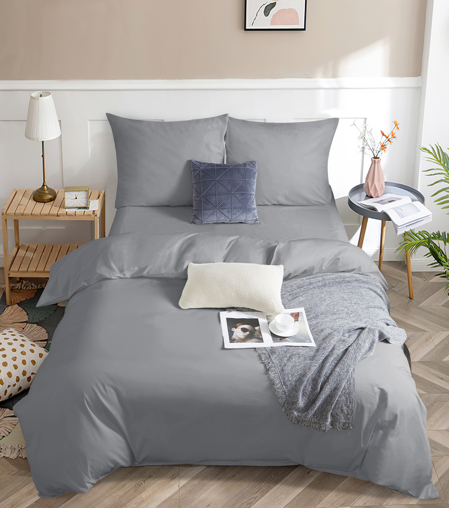 Bettwäsche Satina Graphit