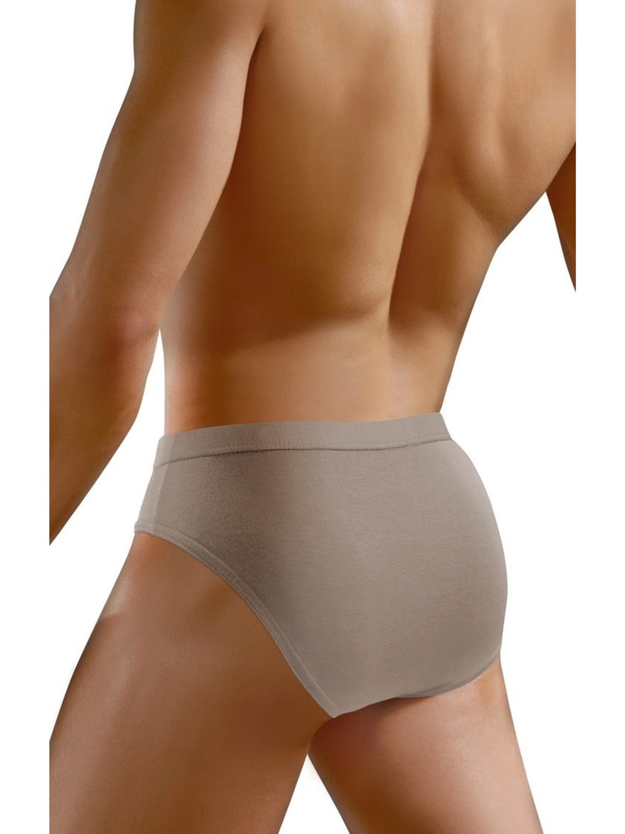 Herrenslips SM01 Dunkelbeige