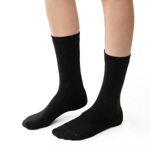 Halbe Frotteesocken aus Merinowolle Art. 130