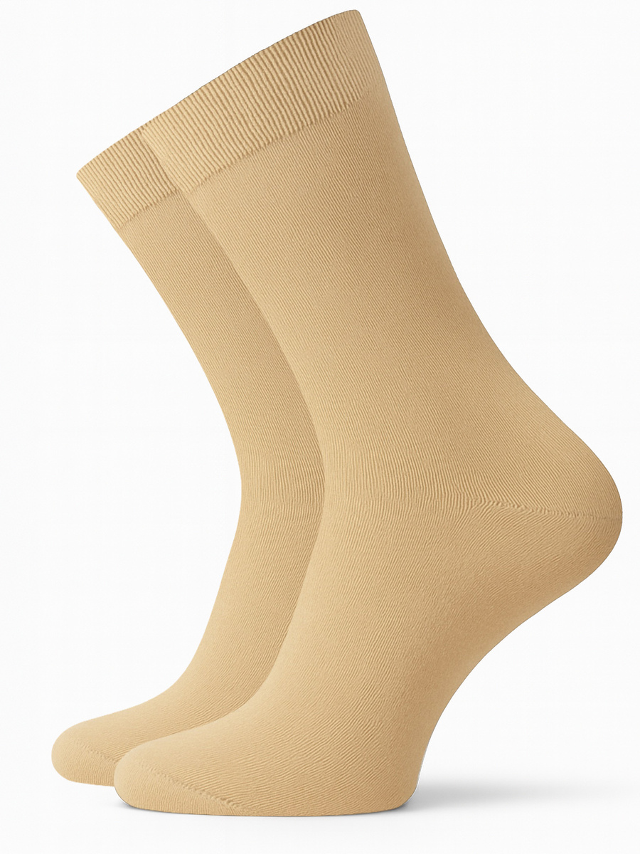Bambussocken Beige