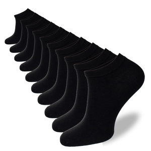 10x Herren Baumwollsocken glatt
