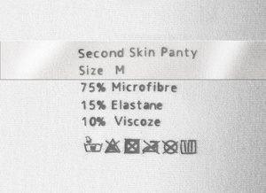 Sesto Senso Damen Figi – Laser Geschnittene Mikrofaser Unterwäsche, Nahtlos, Unsichtbar unter Kleidung, Mit Baumwolleinsatz, Silikonband, Weiß, Komfortabel und Hygienisch